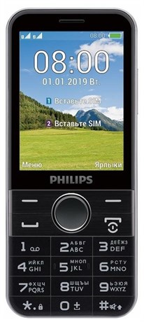 фото: Сотовый телефон Philips Xenium E580 черный