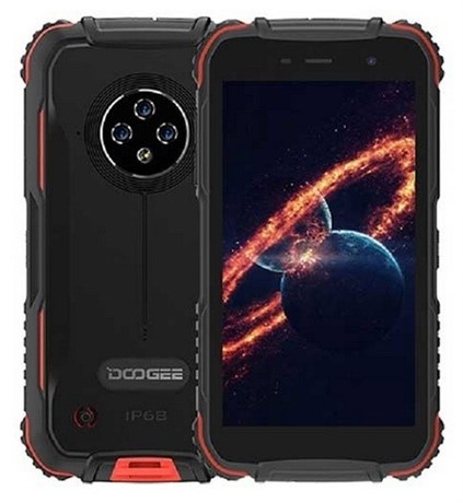 фото: Смартфон Doogee S35 черный/красный