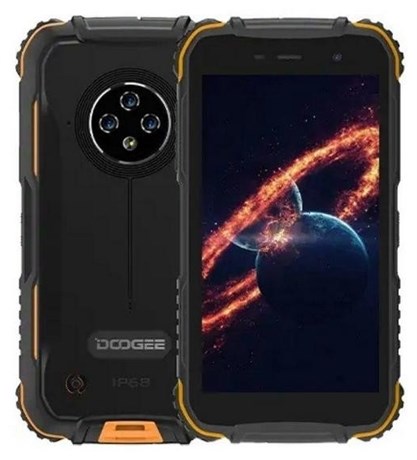 фото: Смартфон Doogee S35 черный/оранжевый